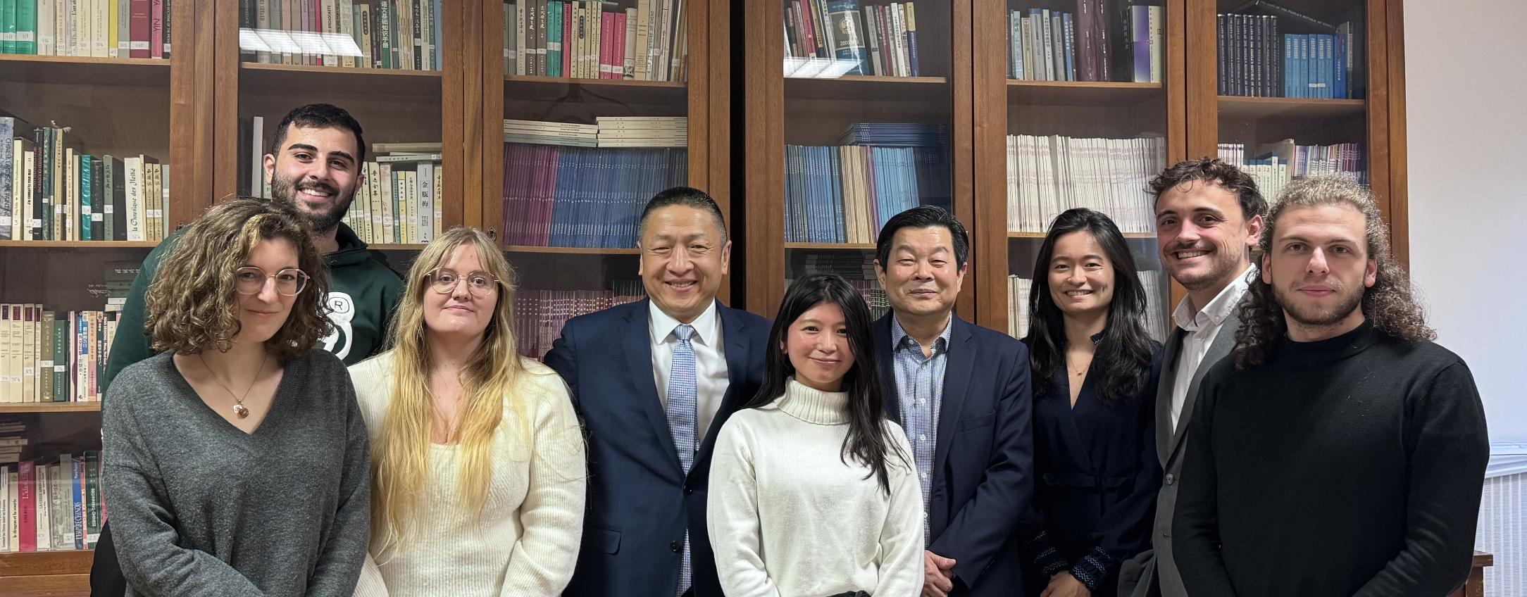 Rencontre avec Maître Jianan (Franck) WU - Cabinet DeHeng Beijing