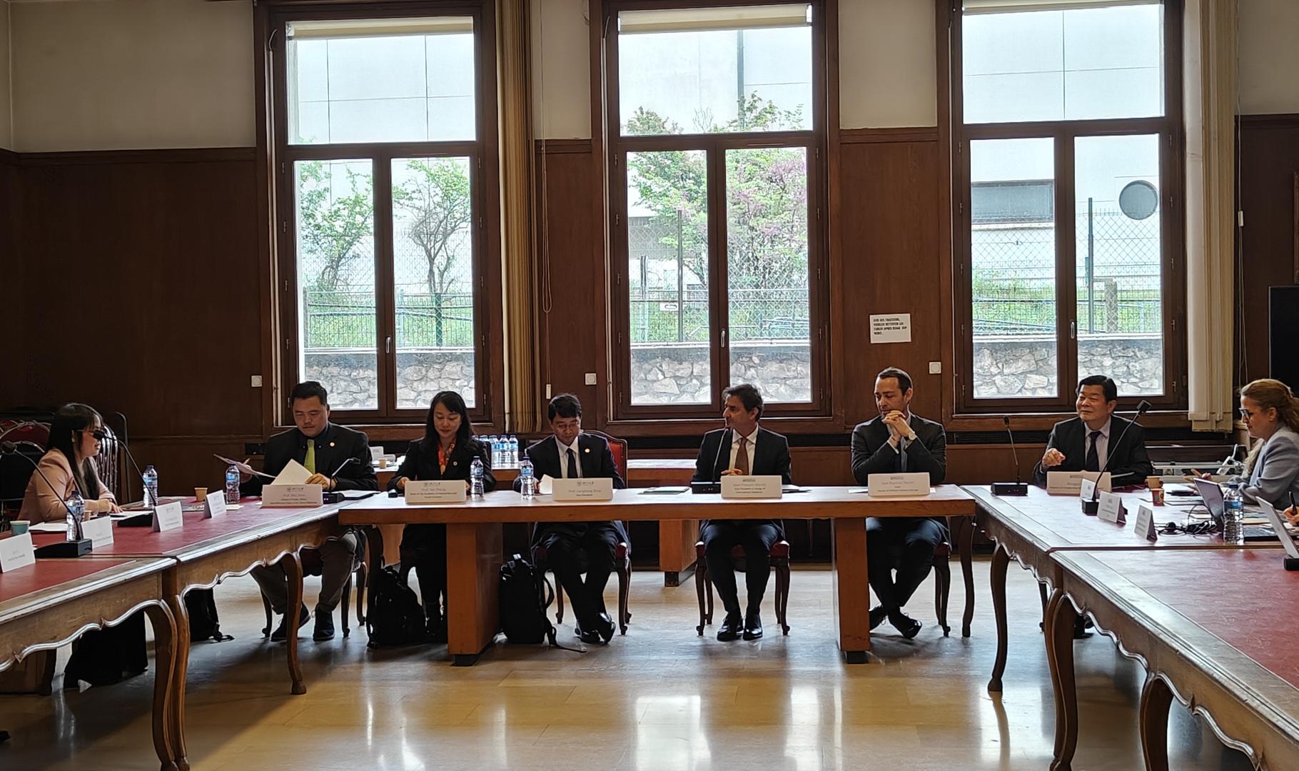 Réunion de travail Zhejiang University